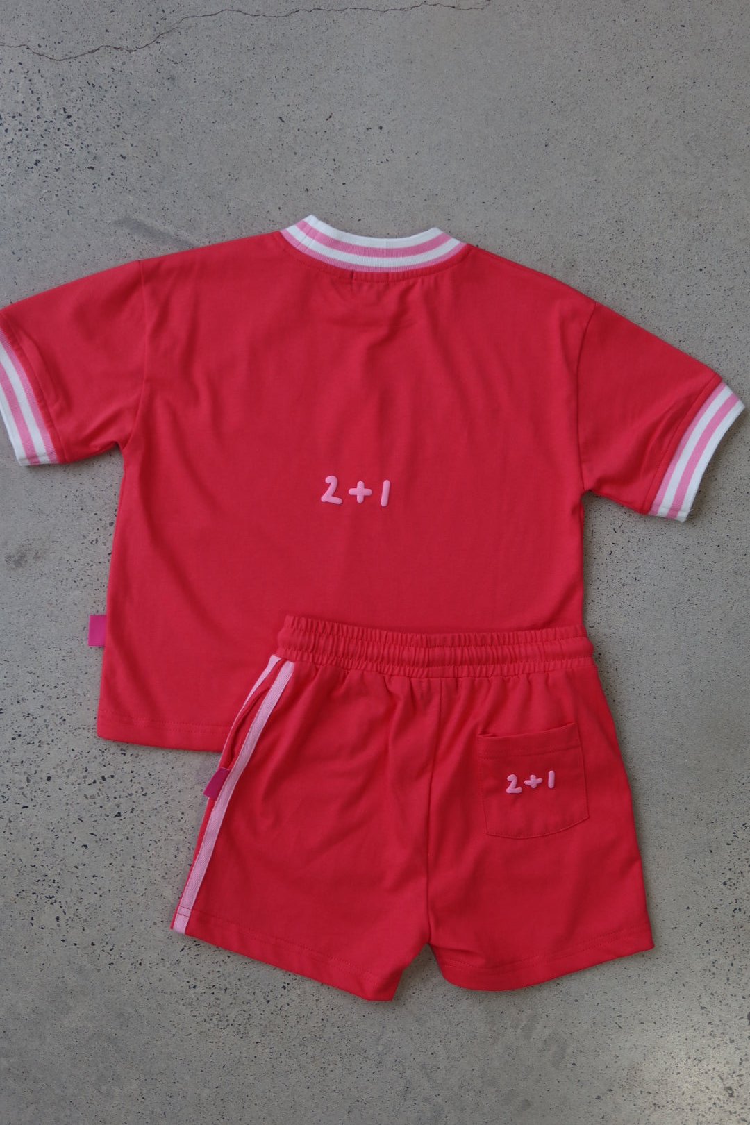 Racer Shorts-Pink Sherbet