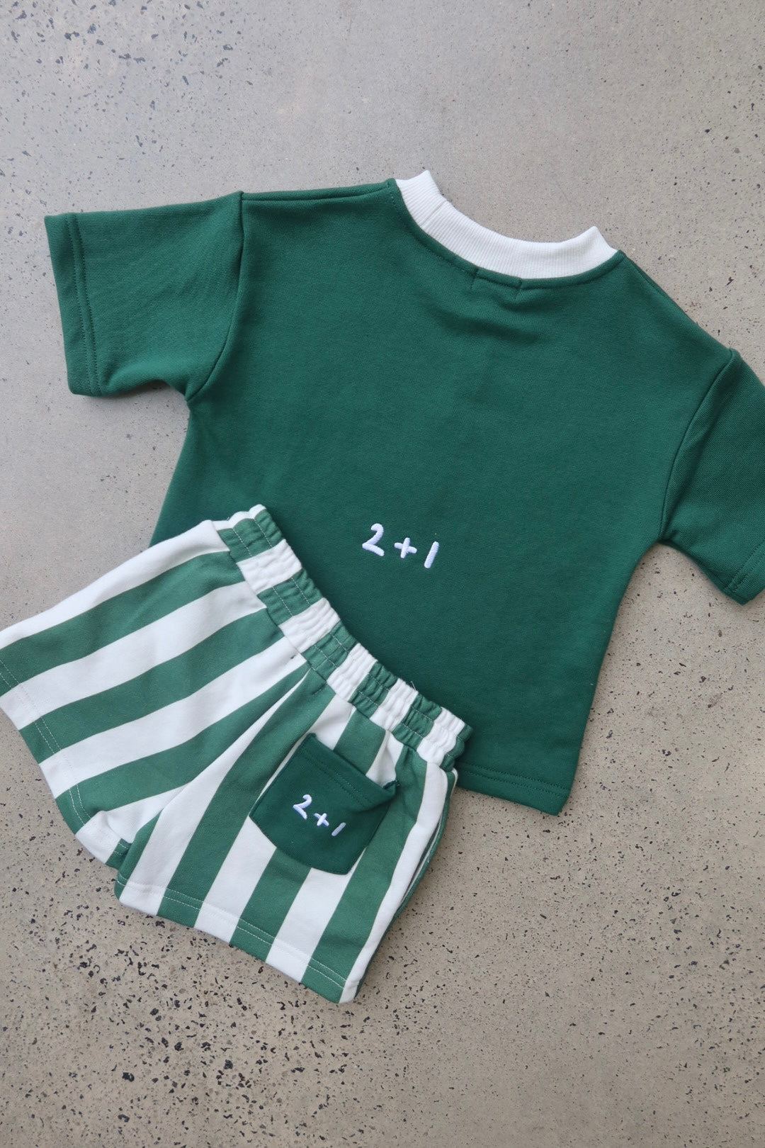 Stripe Set - Hunter Green
