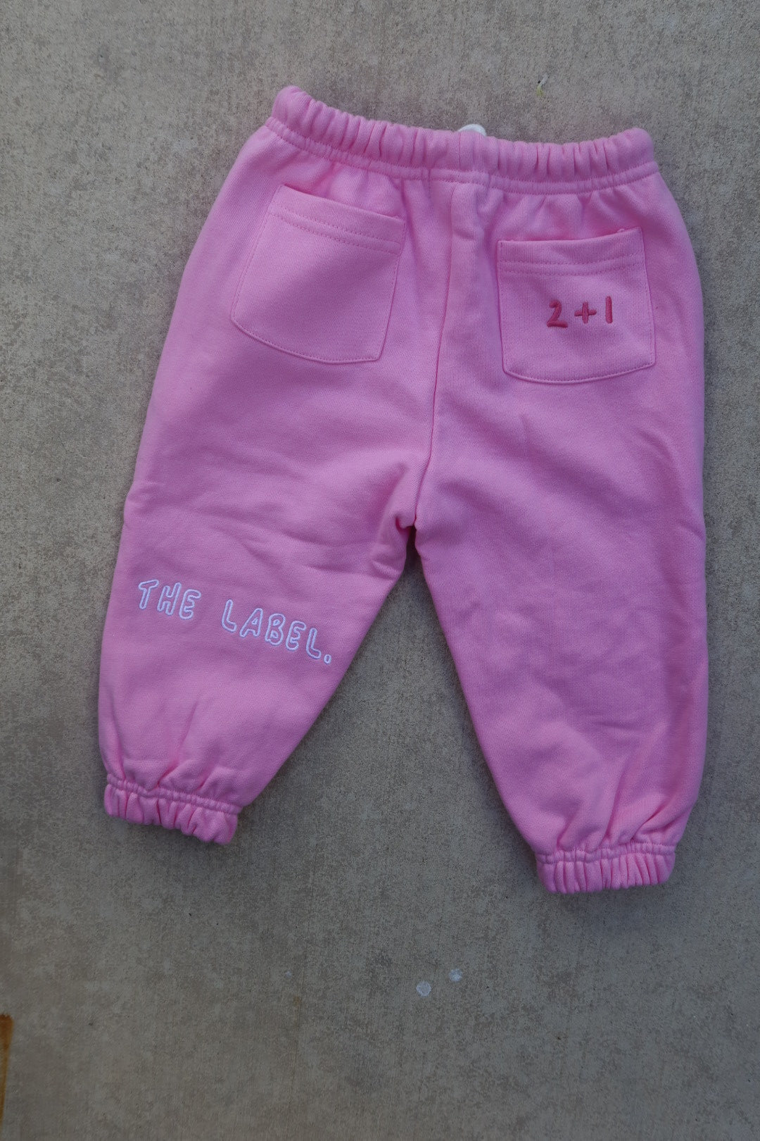 LOUNGE PANTS - PINK SHERBERT