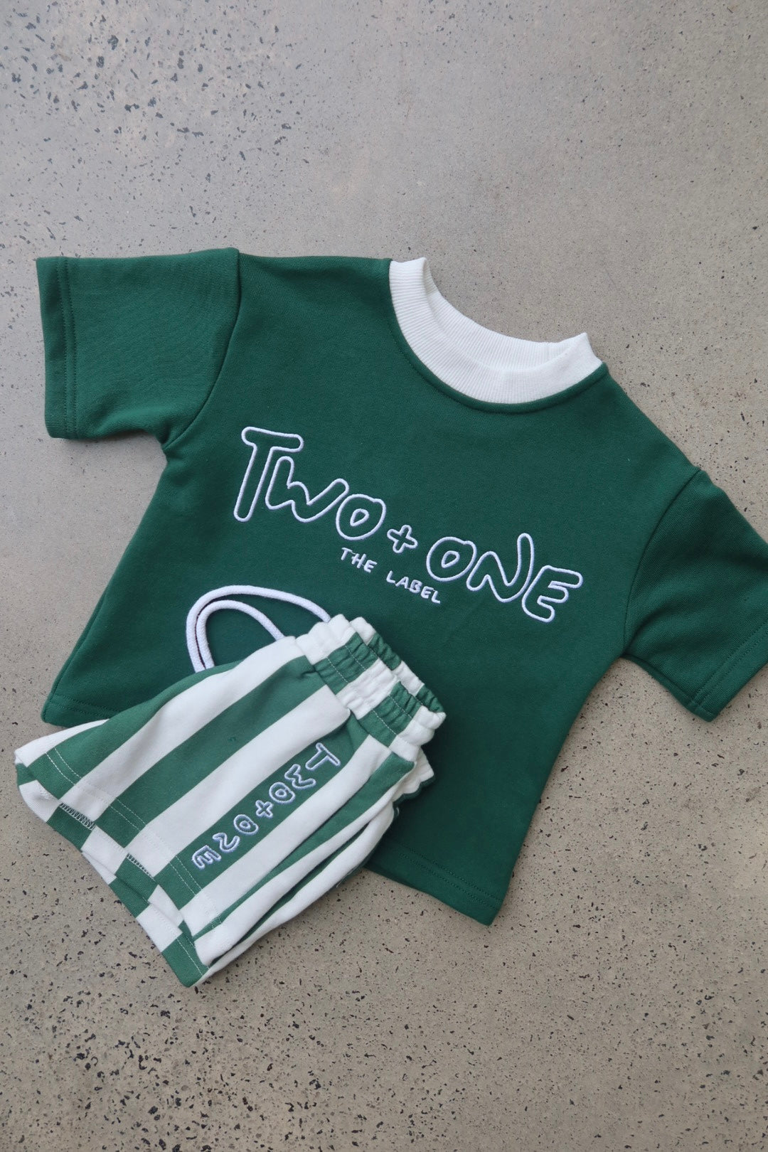 Stripe Set - Hunter Green