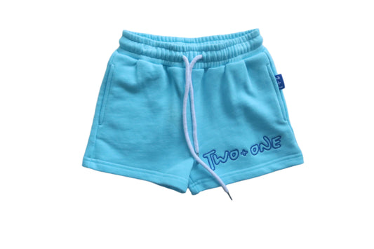 Summer lounge SHORTS - Blue lemonade