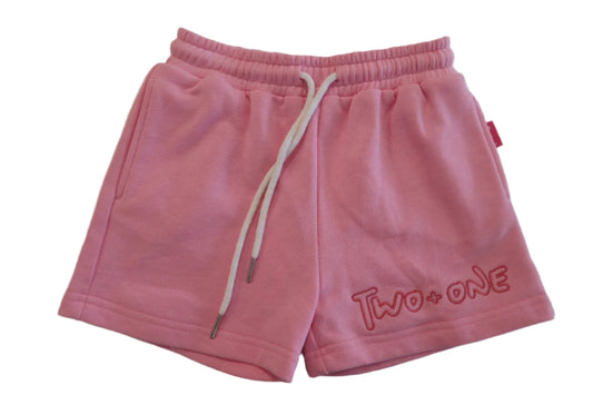 LOUNGE SHORTS - Pink Sherbert
