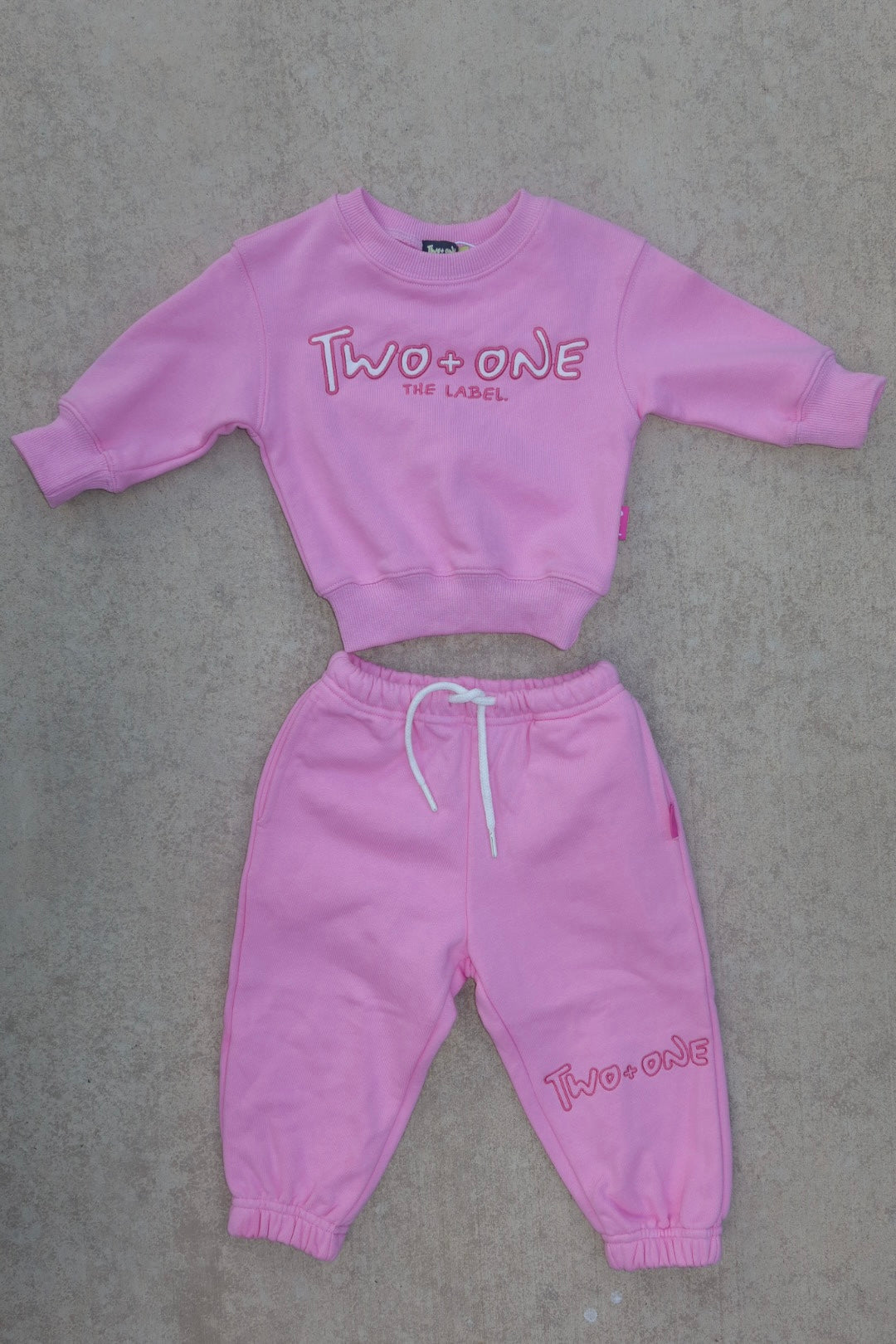 LOUNGE PANTS - PINK SHERBERT