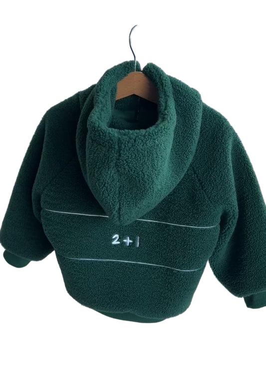 SHERPA PULLOVER- FOREST GREEN